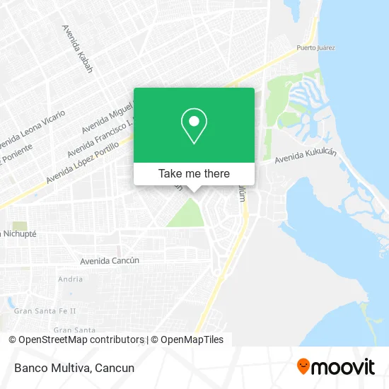 Banco Multiva map