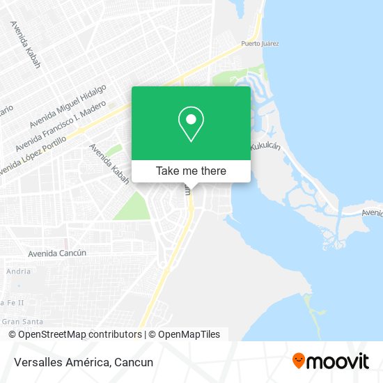 Mapa de Versalles América