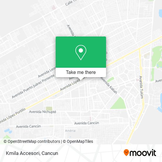 Mapa de Kmila Accesori