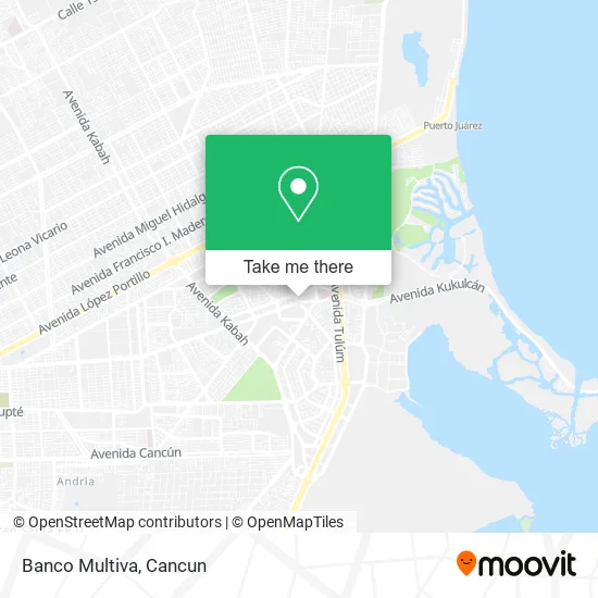 Banco Multiva map