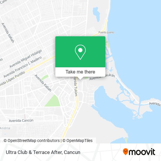 Ultra Club & Terrace After map