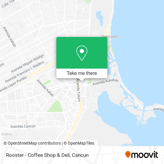 Mapa de Rooster - Coffee Shop & Deli