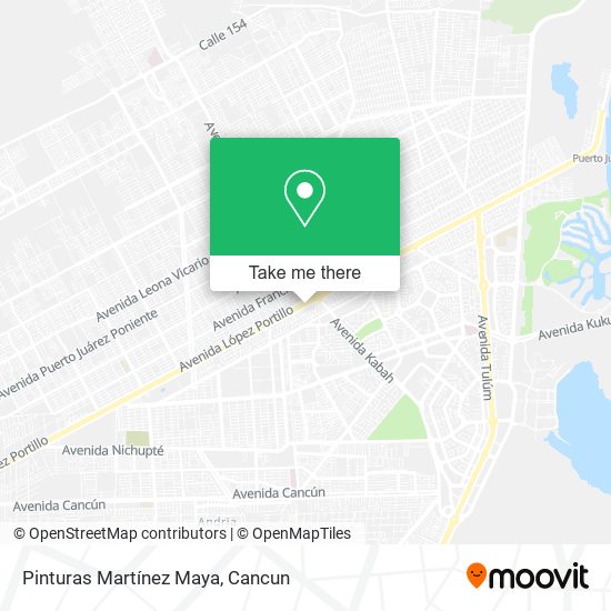 Mapa de Pinturas Martínez Maya