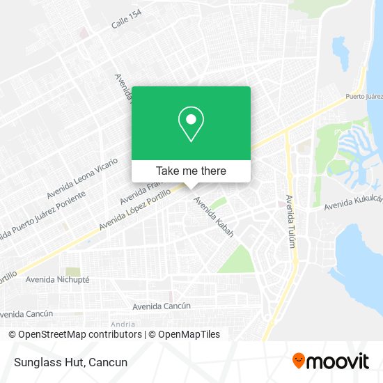 Mapa de Sunglass Hut