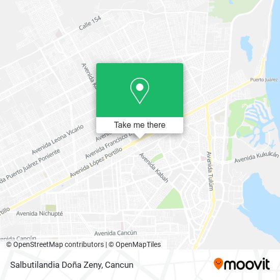 Salbutilandia Doña Zeny map