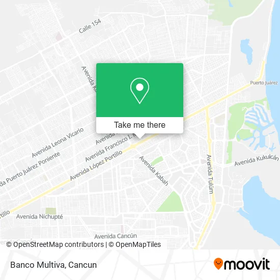 Banco Multiva map