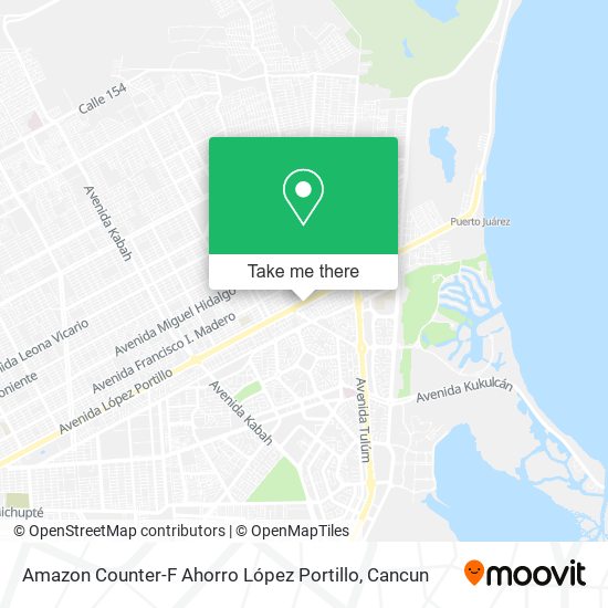 Amazon Counter-F Ahorro López Portillo map