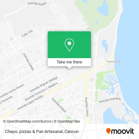 Mapa de Chepo, pizzas & Pan Artesanal