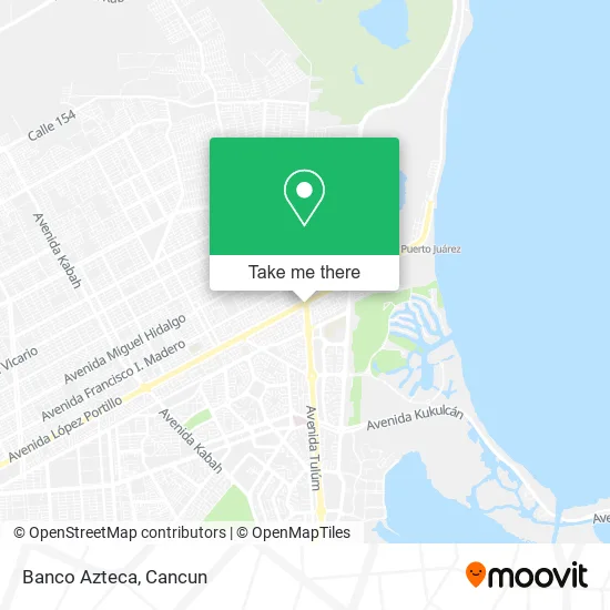Banco Azteca map