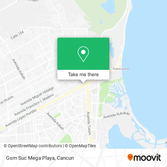 Gsm Suc Mega Playa map