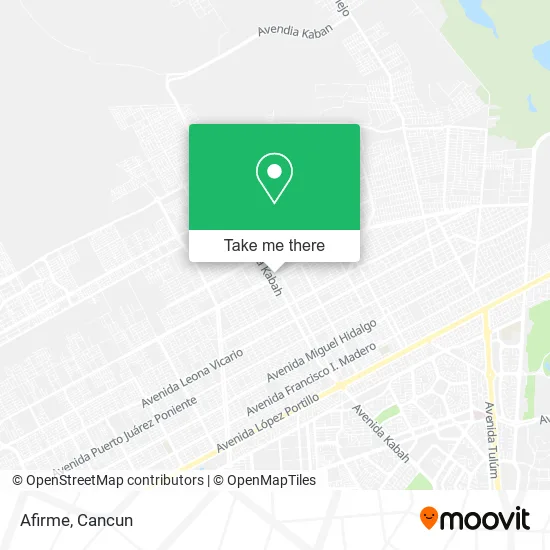 Afirme map