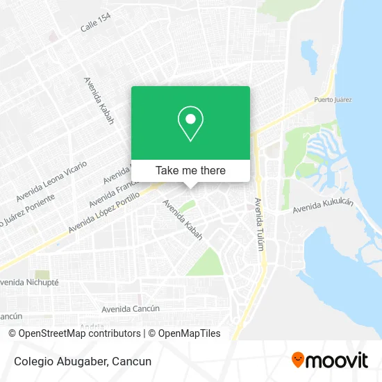 Colegio Abugaber map