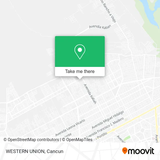 Mapa de WESTERN UNION