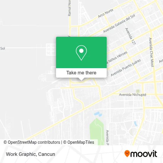 Work Graphic map
