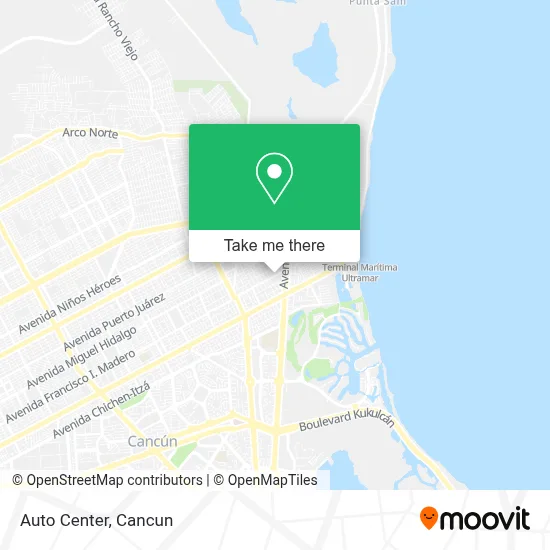 Autocentro map