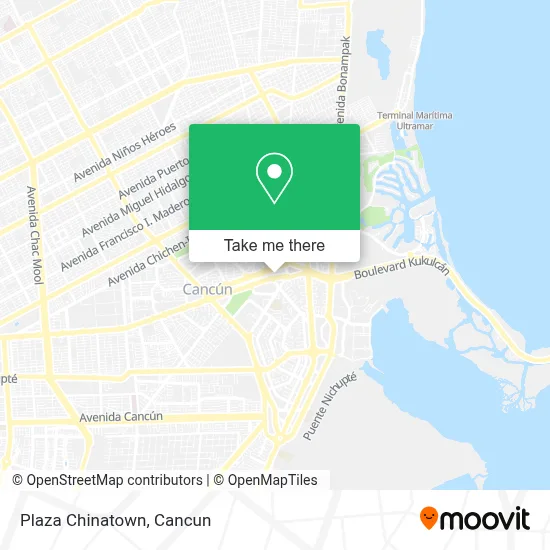 Plaza Chinatown map