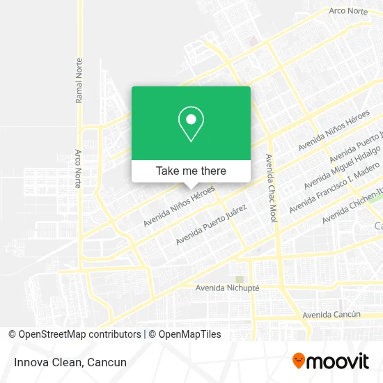 Innova Clean map
