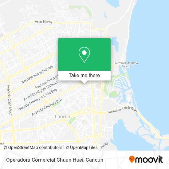 Operadora Comercial Chuan Huei map