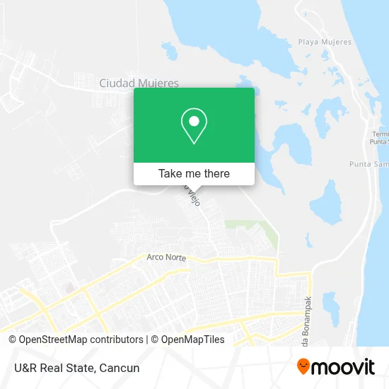U&R Real State map