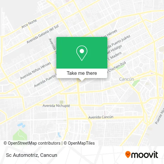 Sc Automotriz map