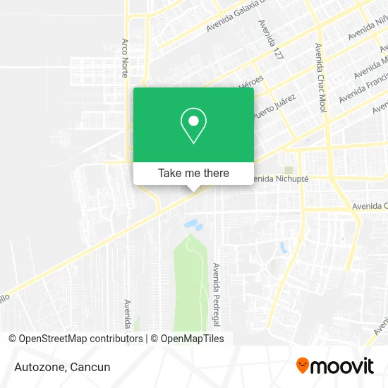 Autozone map