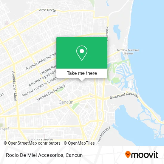 Rocio De Miel Accesorios map