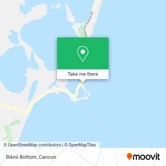 Bikini Bottom map