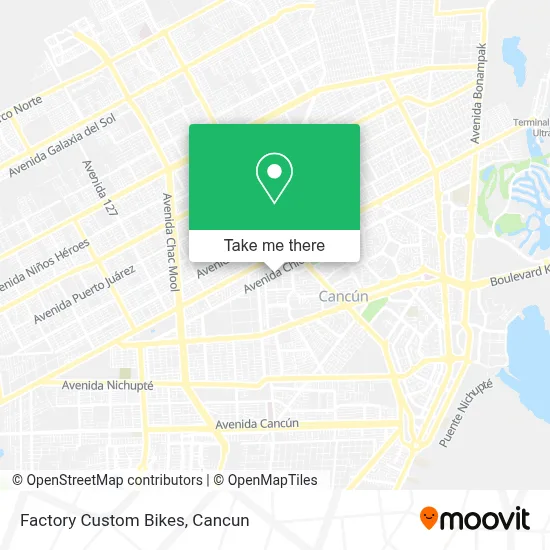 Factory Custom Bikes map