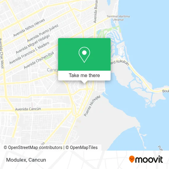 Mapa de Modulex