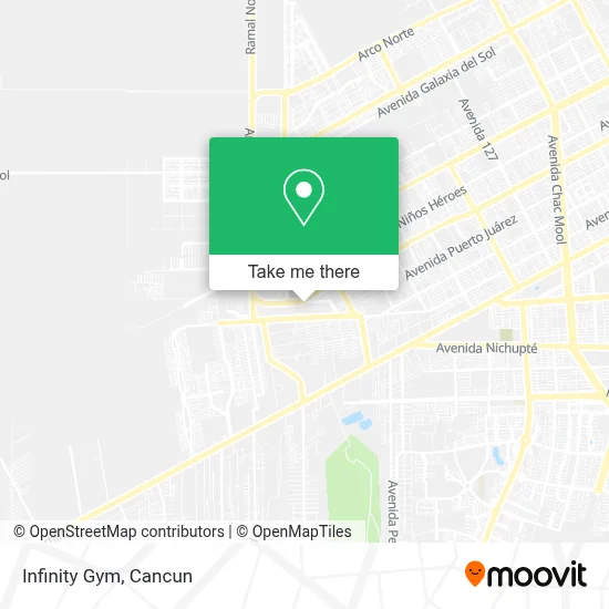 Infinity Gym map