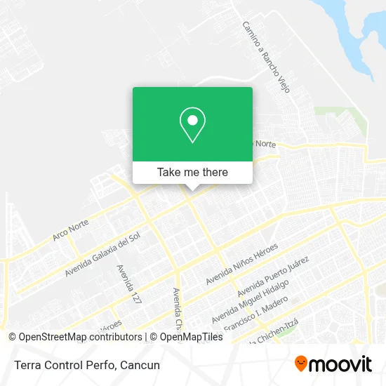 Terra Control Perfo map