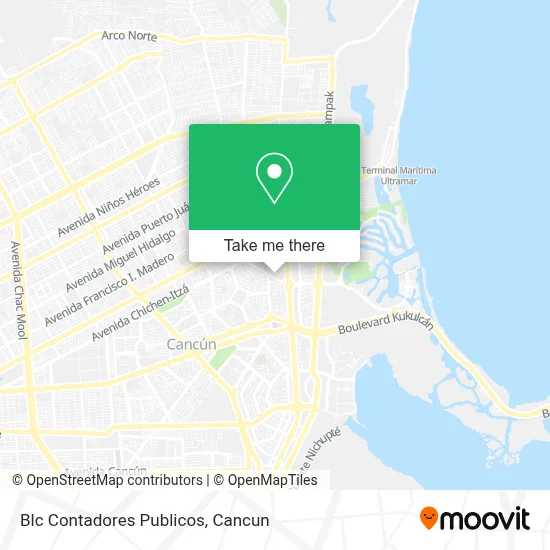 Blc Contadores Publicos map