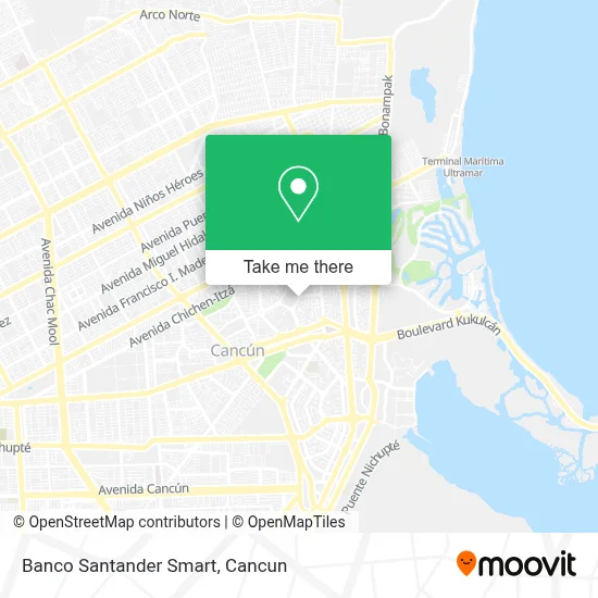 Banco Santander Smart map