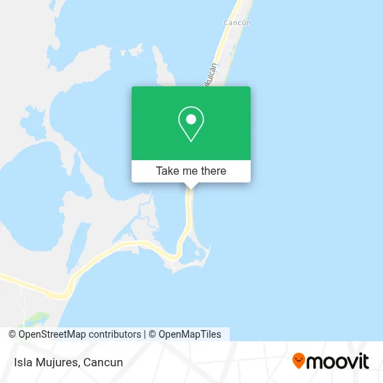 Isla Mujures map