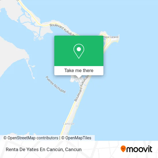 Renta De Yates En Cancún map