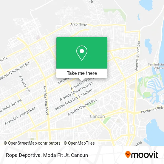 Ropa Deportiva. Moda Fit Jt map