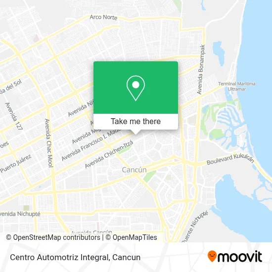 Centro Automotriz Integral map