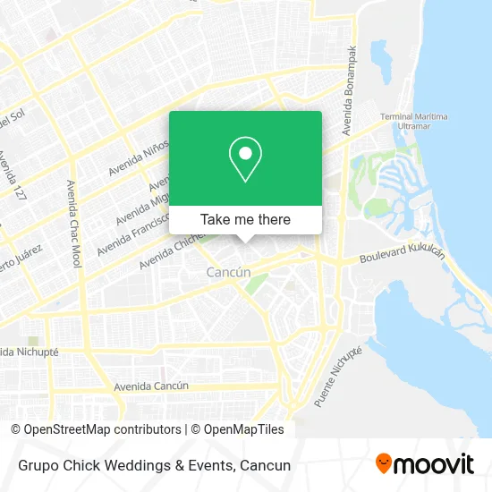 Grupo Chick Weddings & Events map