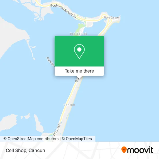 Cell Shop map