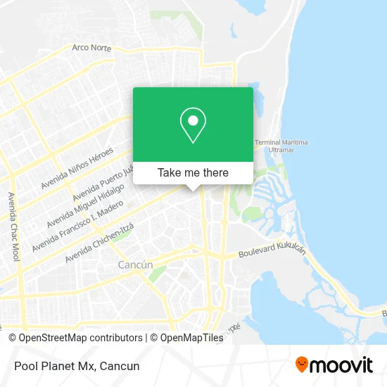 Pool Planet Mx map