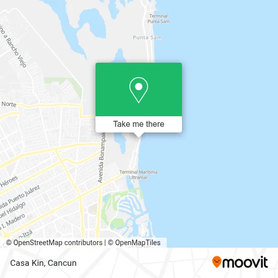 Casa Kin map