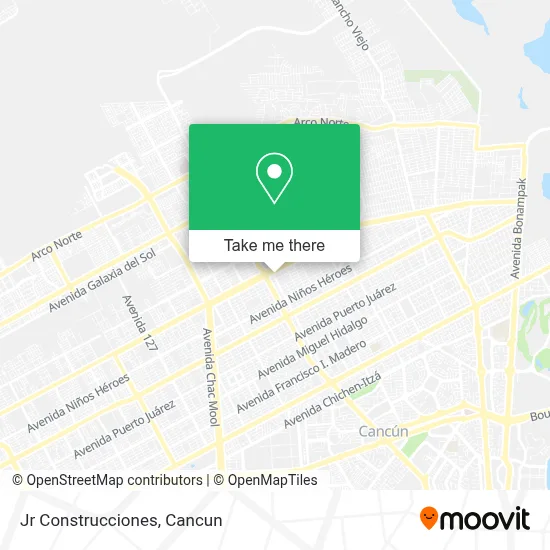 Jr Construcciones map
