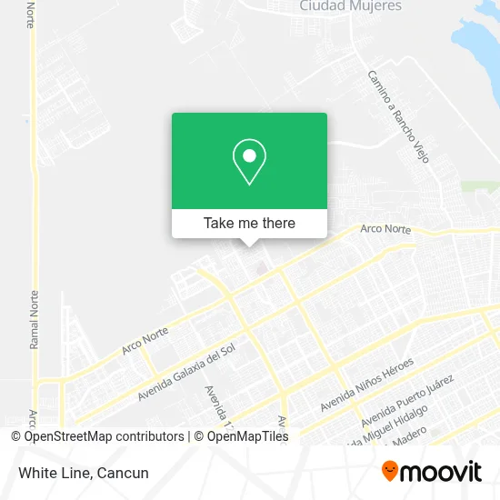 White Line map