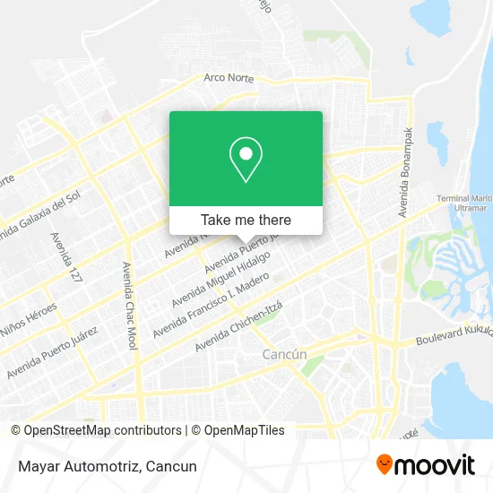 Mayar Automotriz map