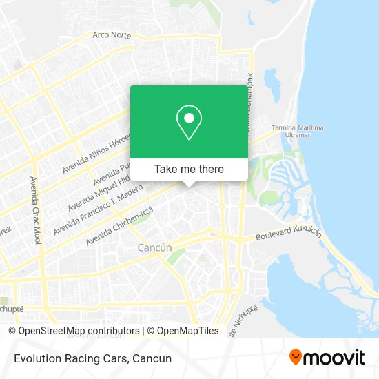 Evolution Racing Cars map