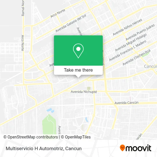 Multiservicio H Automotriz map