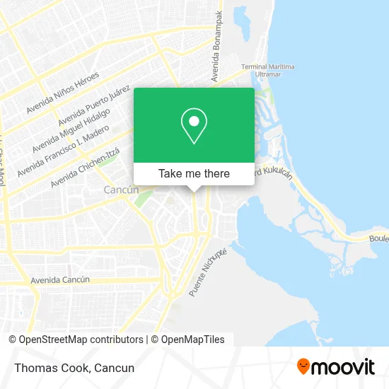 Thomas Cook map