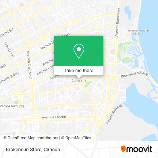 Brokensun Store map