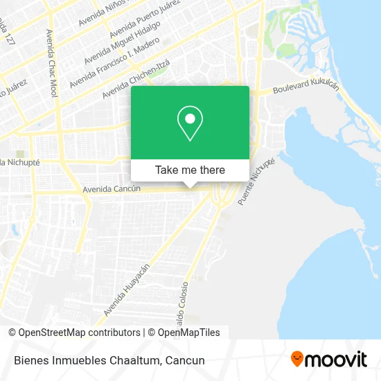 Bienes Inmuebles Chaaltum map