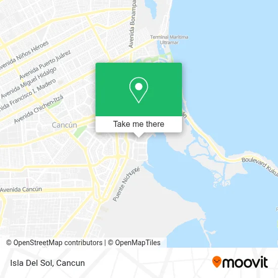 Isla Del Sol map